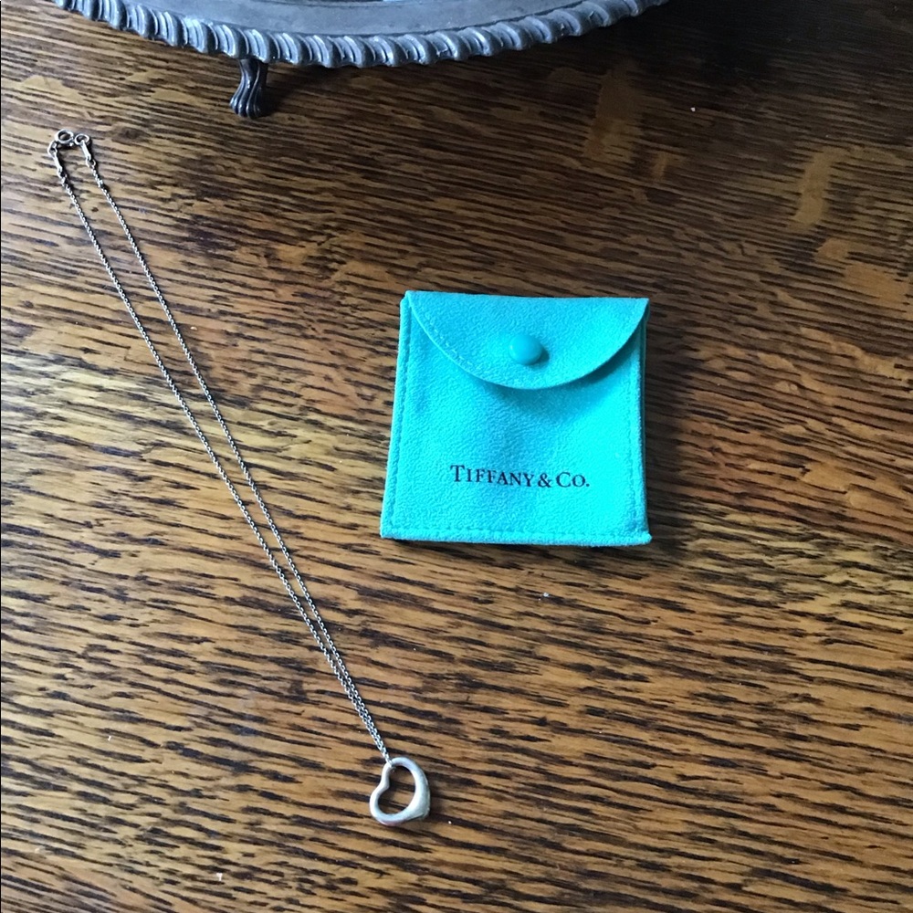 Tiffany & co. heart necklace